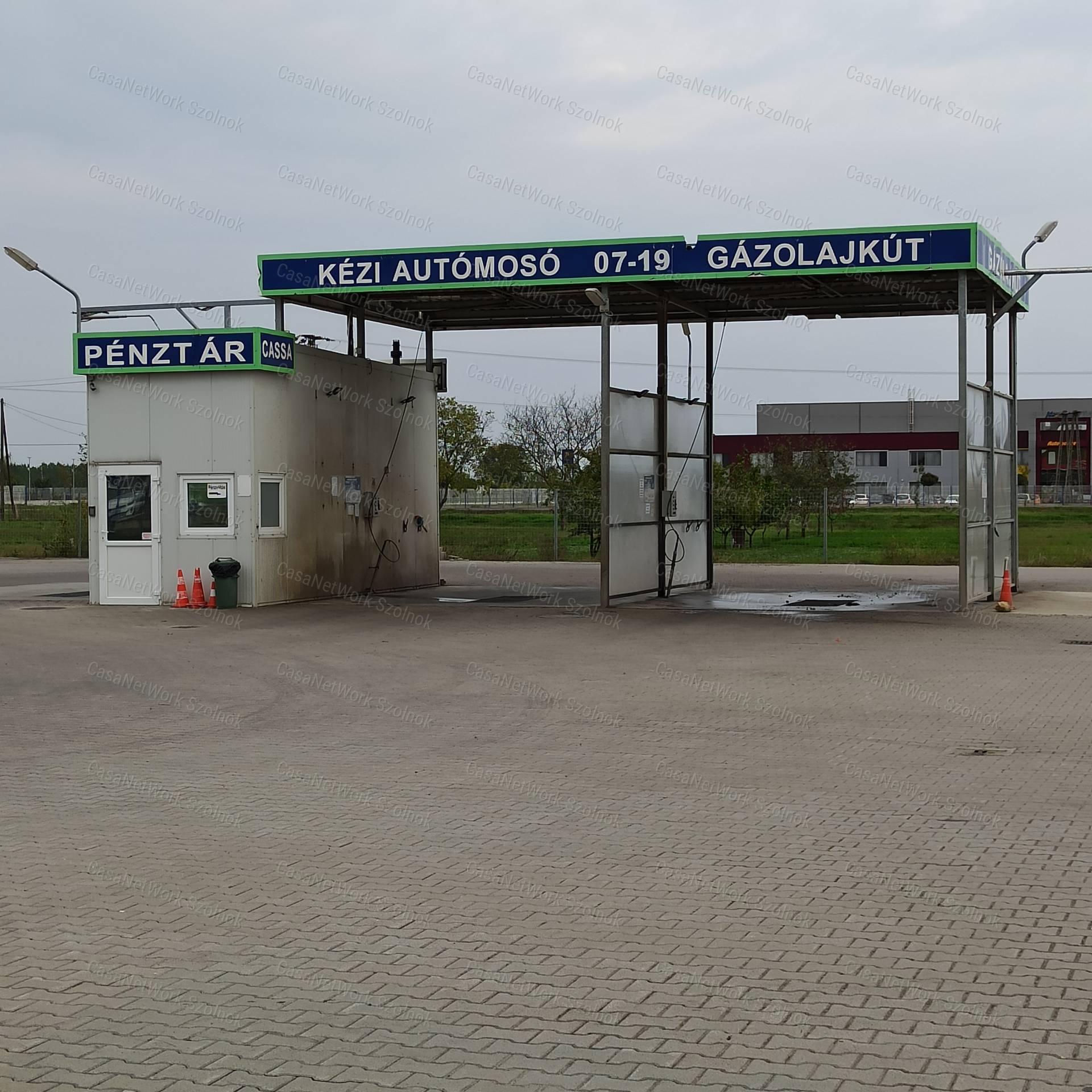 Komplex gépjármű telephely - autó mosó eladó Jászberényben.