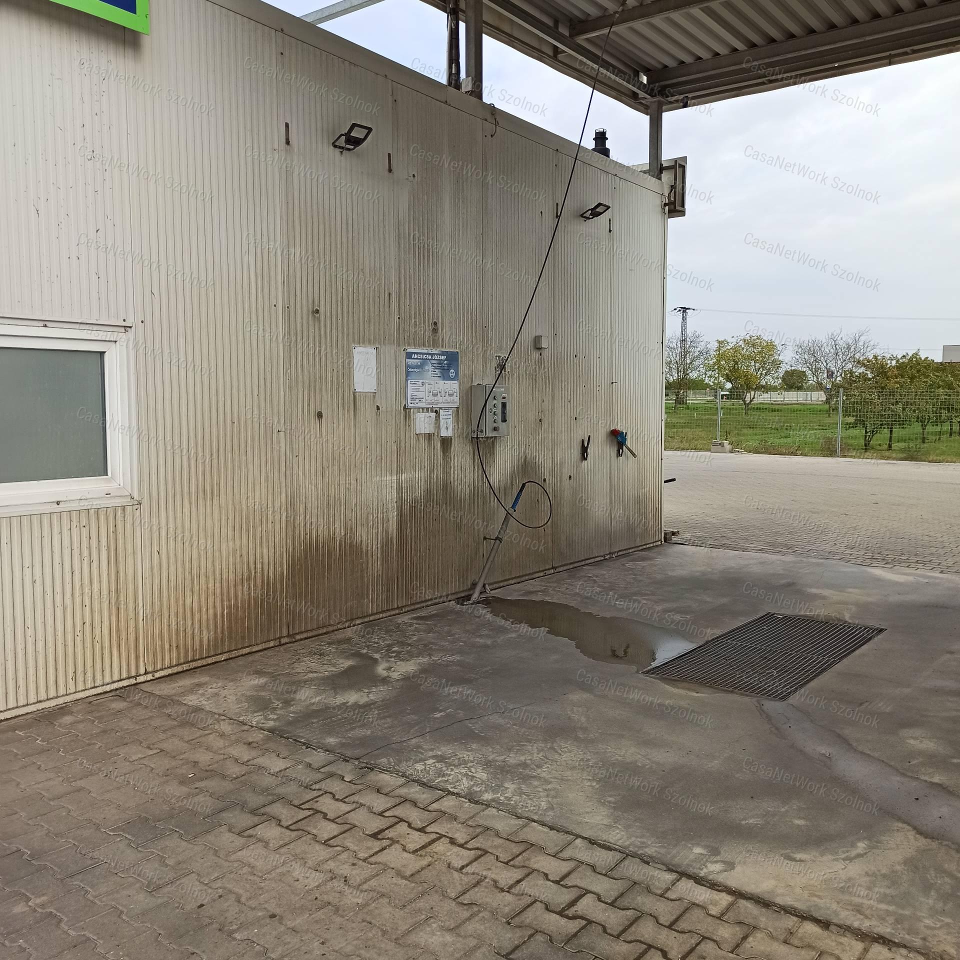 Komplex gépjármű telephely - autó mosó eladó Jászberényben.
