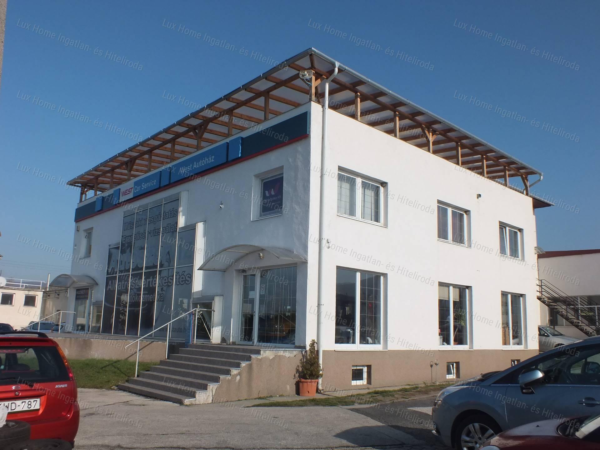 ELADÓ üzlethelyiség, műszaki vizsgaállomás, irodaház!