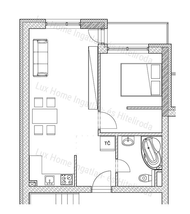 Szlovákiai apartman lakások KOMÁRNO központjában