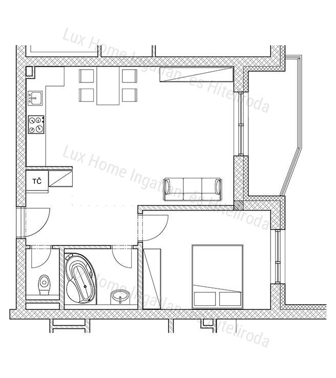 Szlovákiai apartman lakások KOMÁRNO központjában