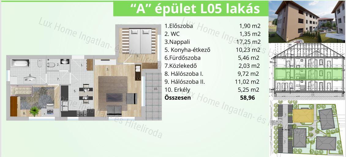 Újépítésű lakások- Tatabánya, Kertváros