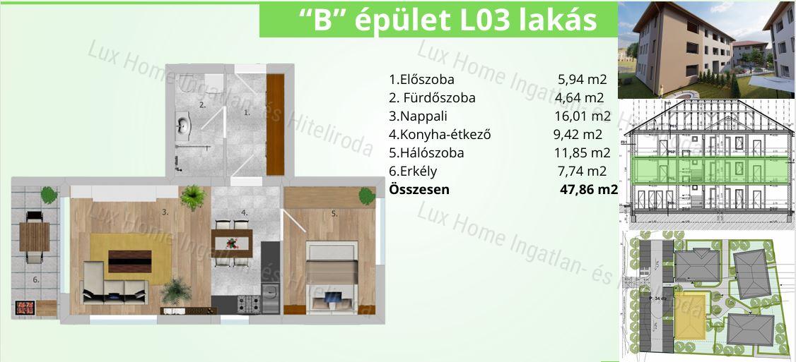 Újépítésű lakások- Tatabánya, Kertváros