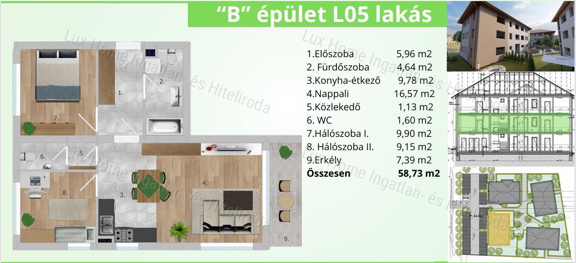Újépítésű lakások- Tatabánya, Kertváros