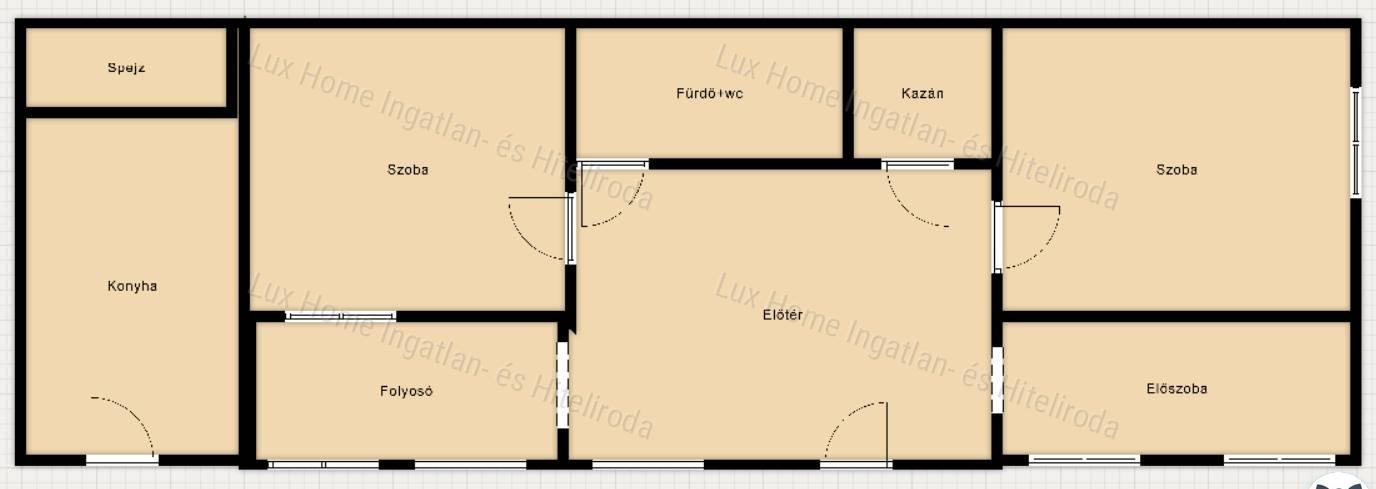 Bokodon eladó 1842 m²-es telek, 84 m²-es házzal és melléképületekkel