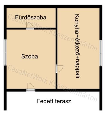 Tiszaalpáron a Holtágnál eladó telek, 31 m2-es nyaralóval