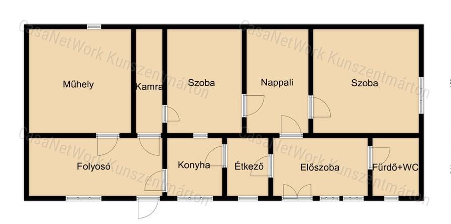 Csépán eladó 2 szobás családi ház