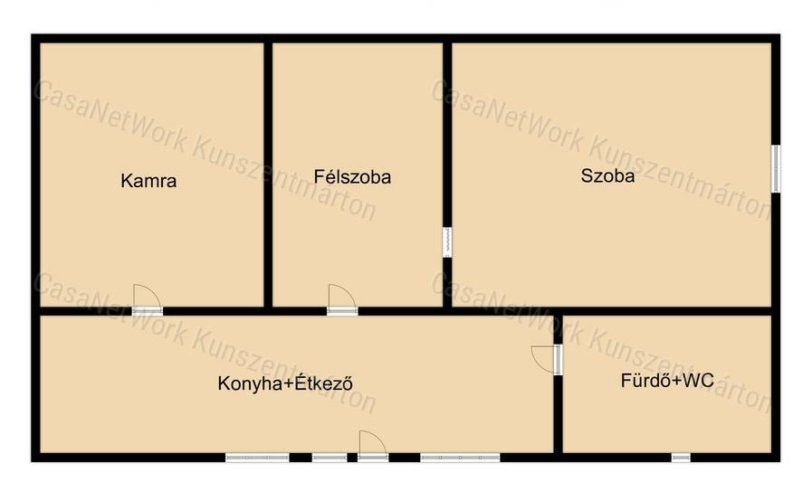 Tiszaugon eladó családi ház