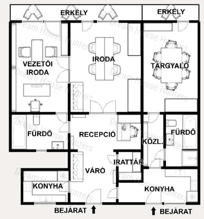 KIADÓ 120NM-ES PRESZTÍZSLAKÁS IRODÁNAK,ERKÉLLYEL,DUNAI KILÁTÁSSAL