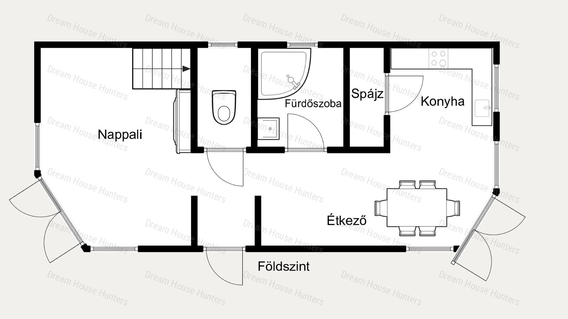 Eladó 18. kerületi, 3 szintes (szuterén+földszint+tetőtér)  családi ház garázzsal!