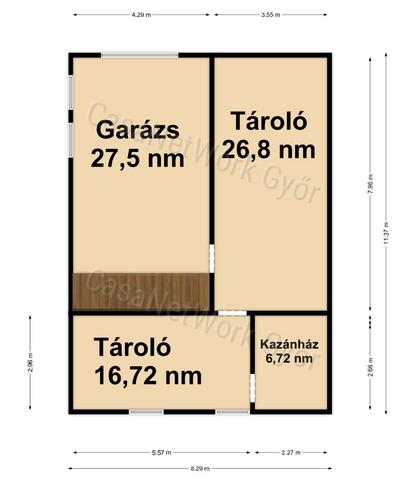 Felújított, napelemes családi ház eladó Győrújbaráton