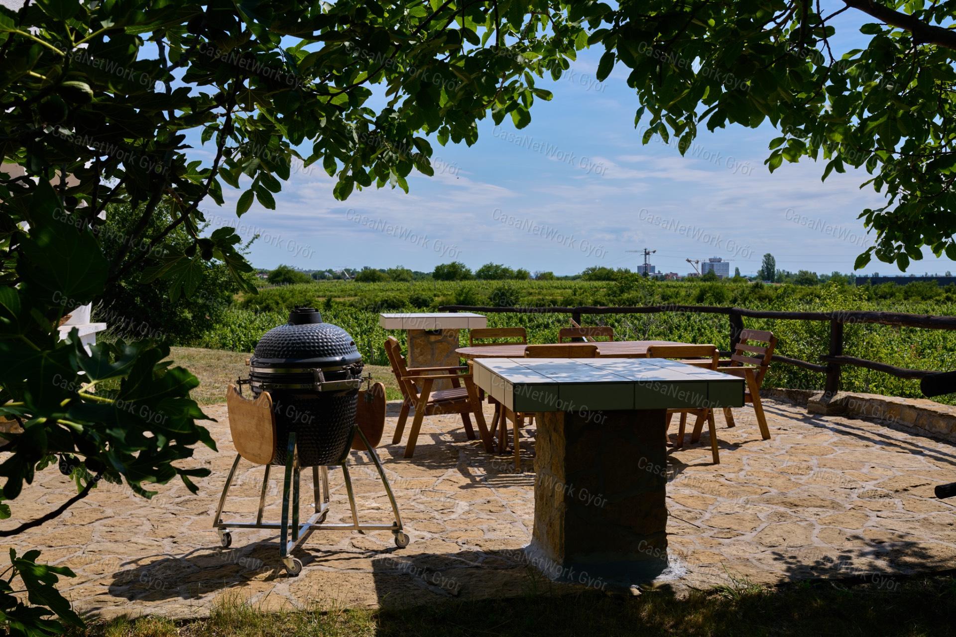 Elvehetetlen panorámás szőlőbirtok eladó Balatonfüreden